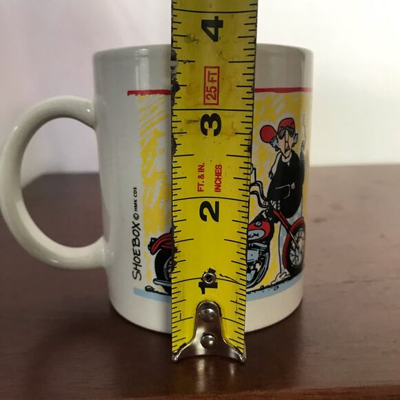 Hallmark Shoebox Maxine "Born To Be Riled" Motorcycle Ceramic Coffee Mug - Picture 8 of 8